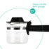 Coffee Machine with Milk Frother - Black
